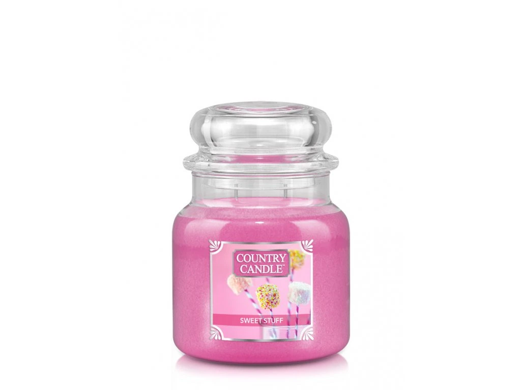 Country Candle - vonná svíčka střední Sweet Stuff, 453 g