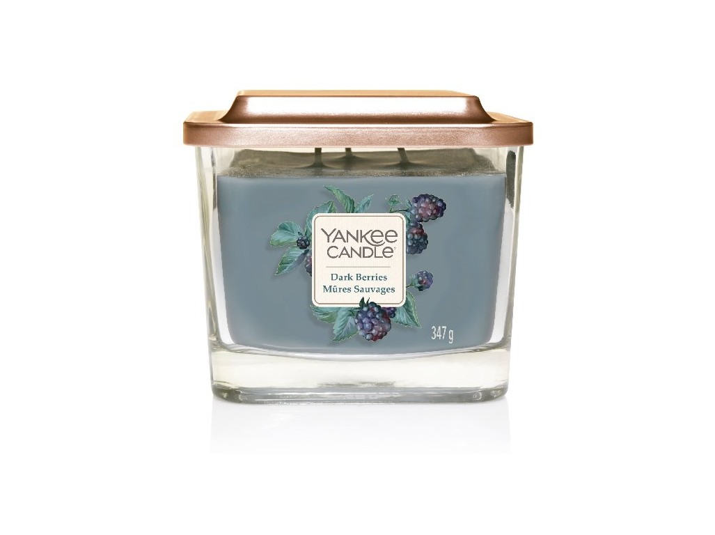 Yankee Candle - vonná svíčka Elevation střední Dark Berries, 347 g