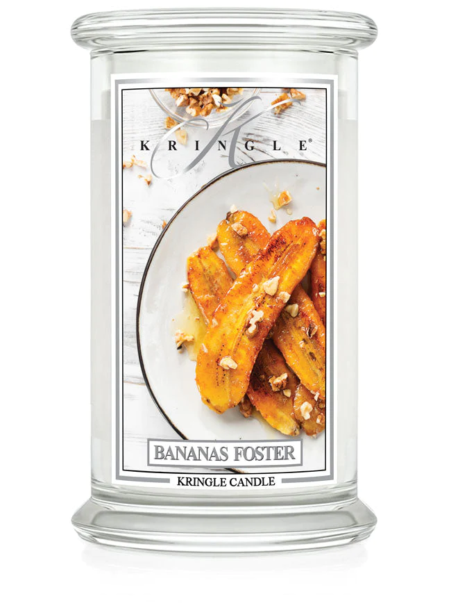 Kringle Candle - vonná svíčka Bananas Foster,  624 g