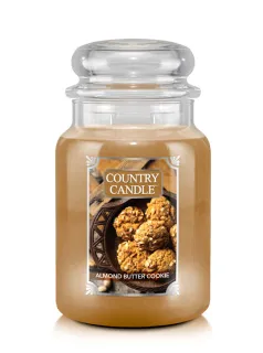 Country Candle - vonná svíčka Almond Butter Cookie, 737 g