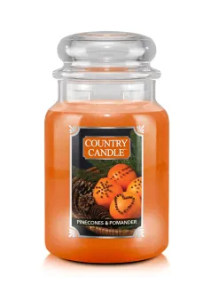 Country Candle - vonná svíčka Pinecones Pomander, 737 g