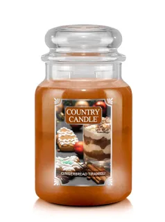 Country Candle - vonná svíčka Gingerbread Tiramisu, 737 g