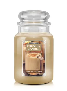 Country Candle - vonná svíčka Christmas Eggnogg, 737 g