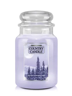 Country Candle - vonná svíčka Snow Covered Pine, 737 g